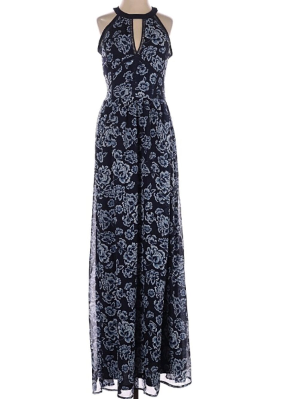 Lulus Halter Flower Pattern Dress